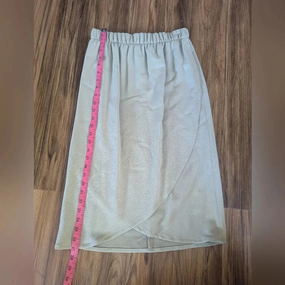 Escada Taupe Wrap Skirt Suit, EU 36 - Picture 6 of 11